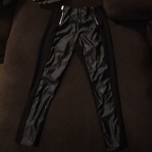 faux leather leggings